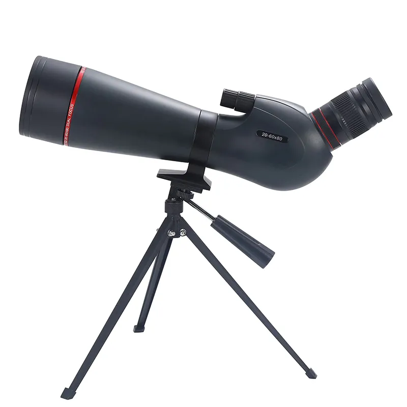 20-60x80ed Telescopio Monoculare Obiettivo Scope con Rangefinder Reticolo